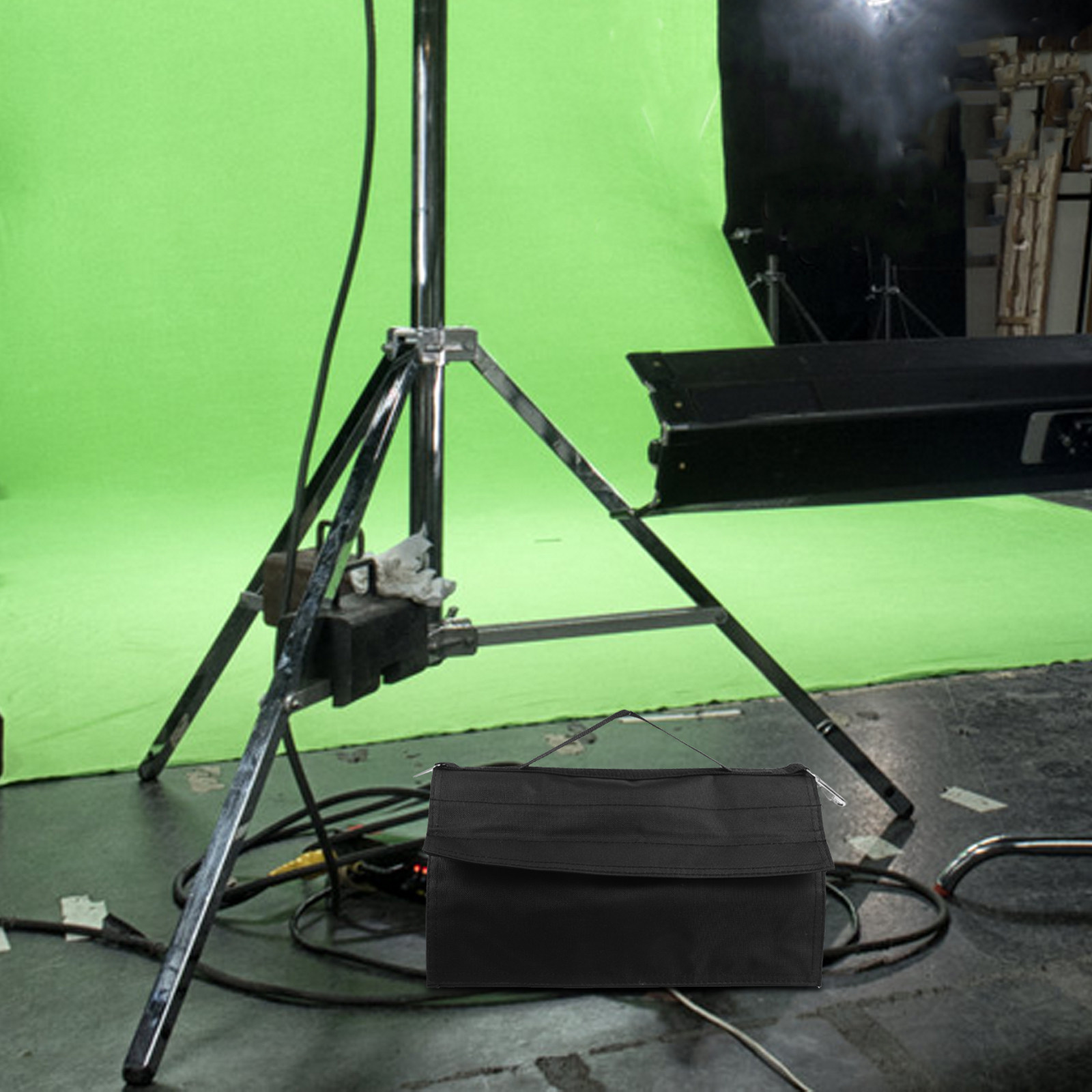 Photography Lighting Triangle - Robuster Oxford-Stoff-Sandsack für Fotografie-Stativ, Lichtstativ, Videoausrüstung,