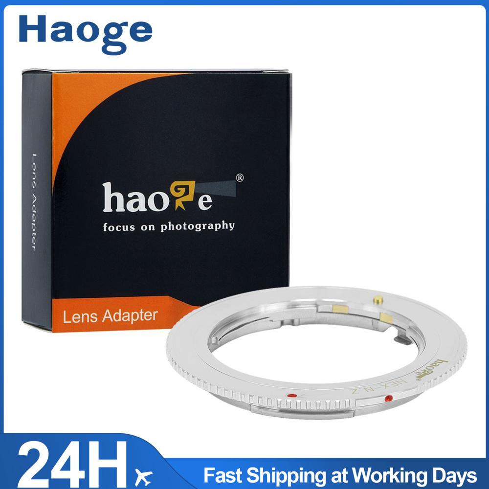 Nikon Camera Z50 - Haoge Manuelle Objektiv Mount Adapter für
