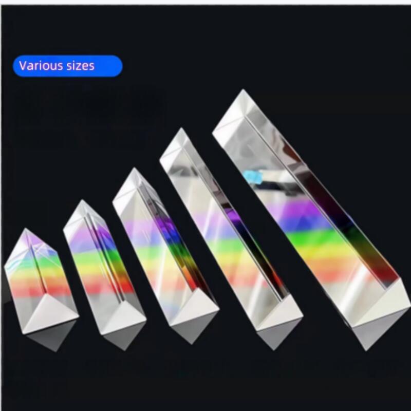 Photography Lighting Triangle - K9 Kristallglasprisma für Fotografie, Regenbogeneffekt, Wissenschaft,