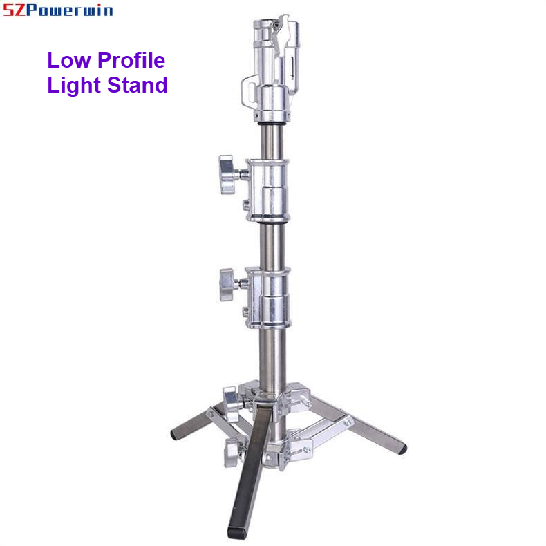 Photography Lighting Material - Flaches Lichtstativ für Fotografie Bodennahes Stativ