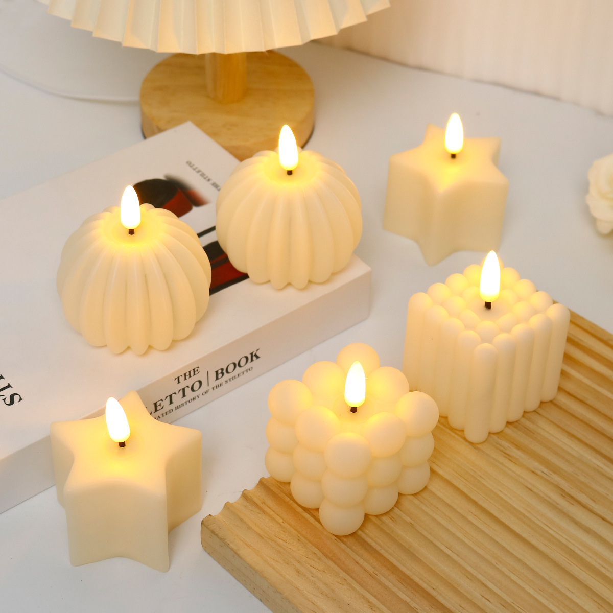 LED-Kerze Würfel für Hochzeit, – Photography With Lighting Bewertung und Preis