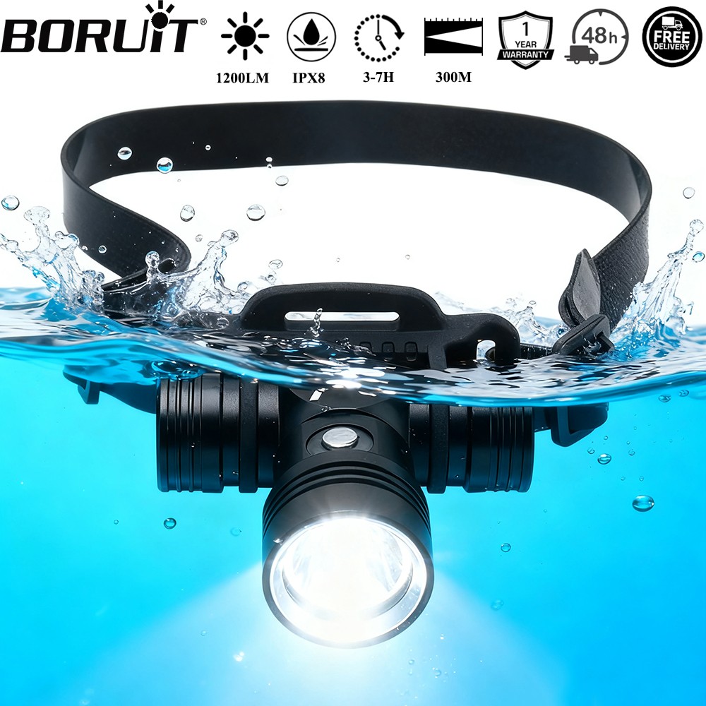 BORUiT B14 1200LM LED Tauchen  – Photography Using Lighting Bewertung und Preis