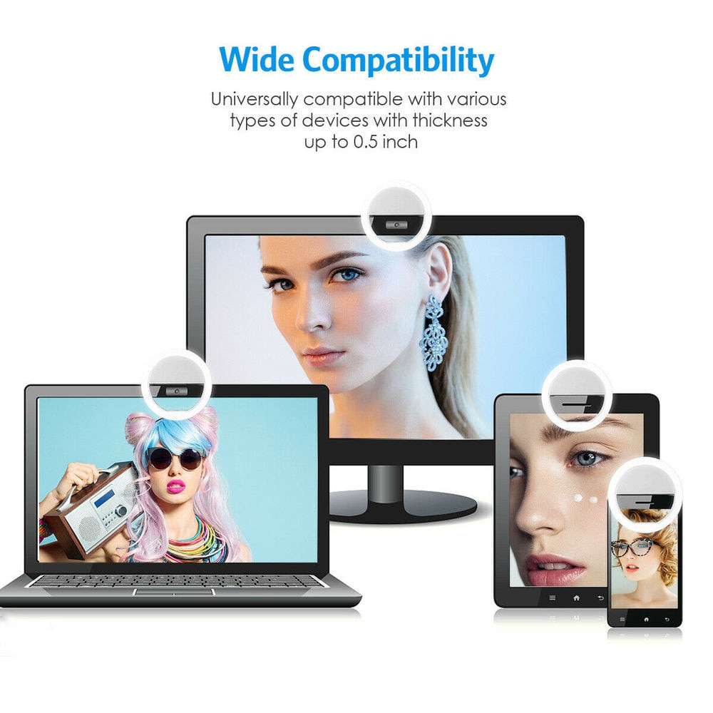 LED-Selfie-Ringlicht mit USB-L – Photography With Lighting Bewertung und Preis
