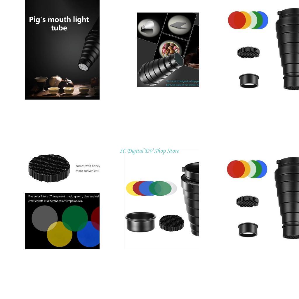 E74D 1Set Fotografie-Snoot-Set – Photography Using Lighting Bewertung und Preis