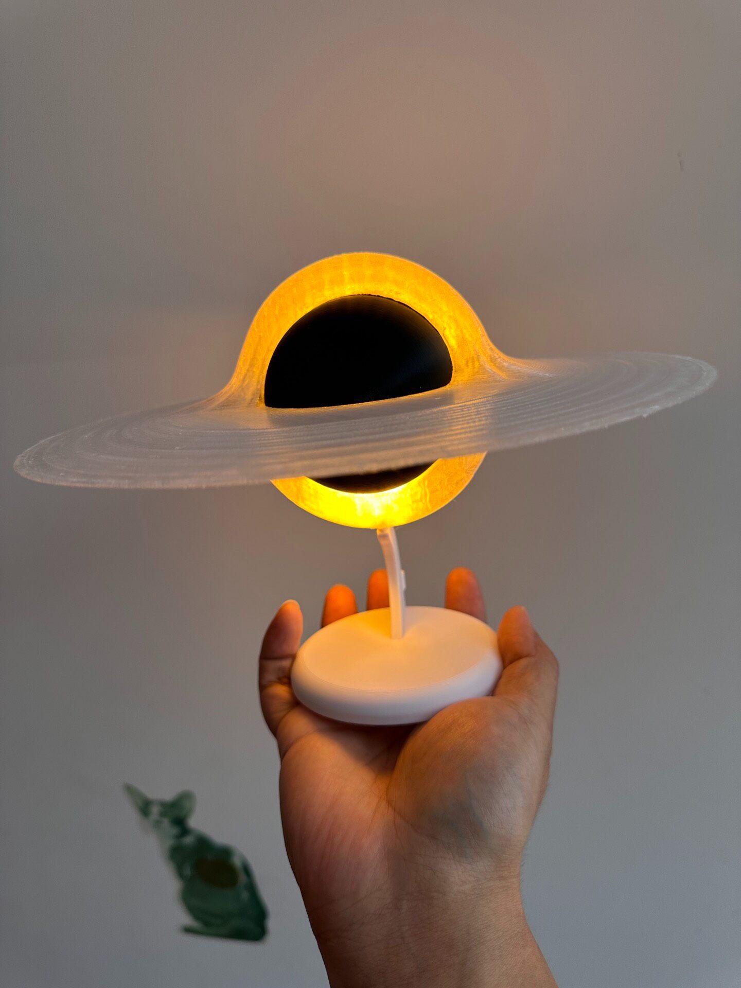 3D-Gedrucktes Leuchtendes Schw – Led Ring Light 18 Bewertung und Preis