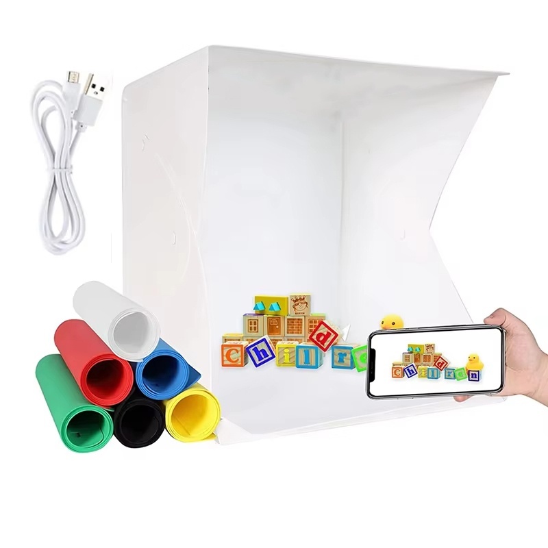 Faltbarer Lichtkasten, tragbar – Photography Video Lighting Kit Bewertung und Preis