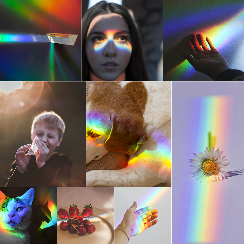 1 Stück Regenbogen-Dreieckspri – Photography Lighting Triangle Bewertung und Preis