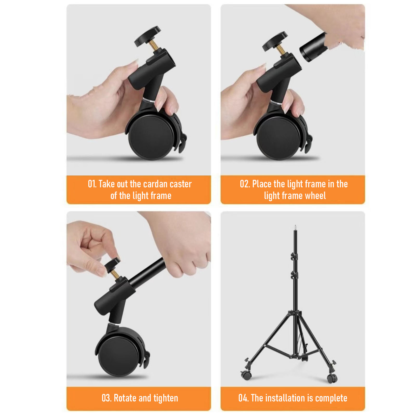3 Stück/Set flexible Lenkrolle – Photography Video Lighting Kit Bewertung und Preis