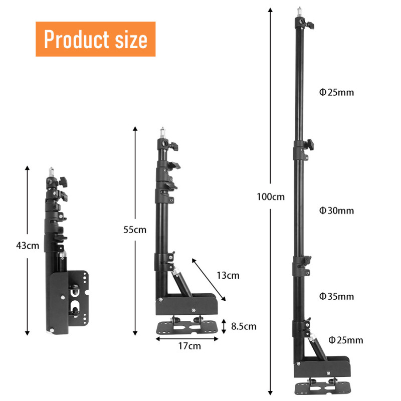 Metall Wand montage Lichtst än – Photography Lighting Triangle Bewertung und Preis
